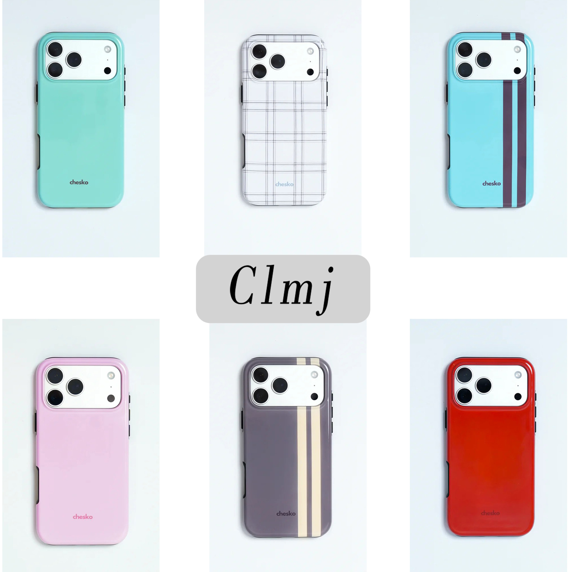 Cocktail Shaker Set - جراب هاتف فاخر من Clmj PLAID