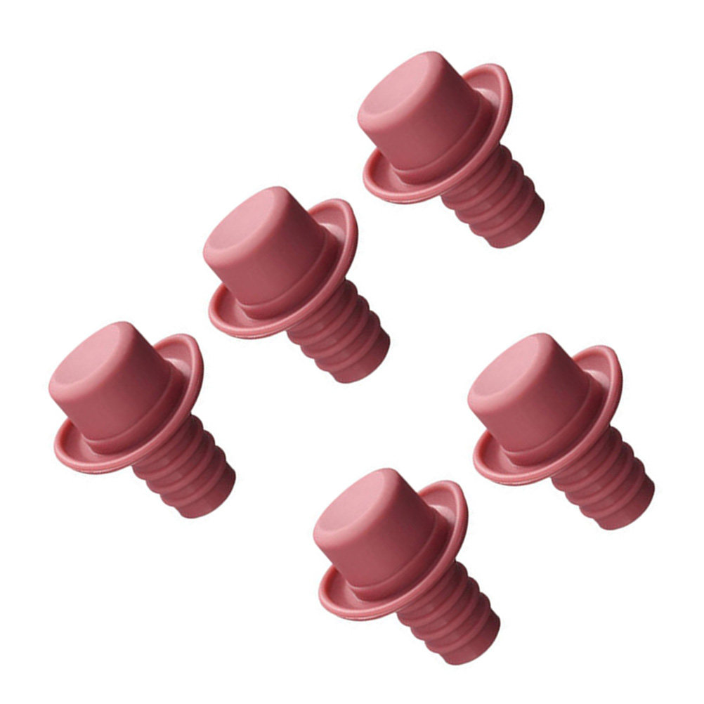 5 قطع من سدادات الزجاجات المصن - مراجعة Wine Beer Hat وسعره