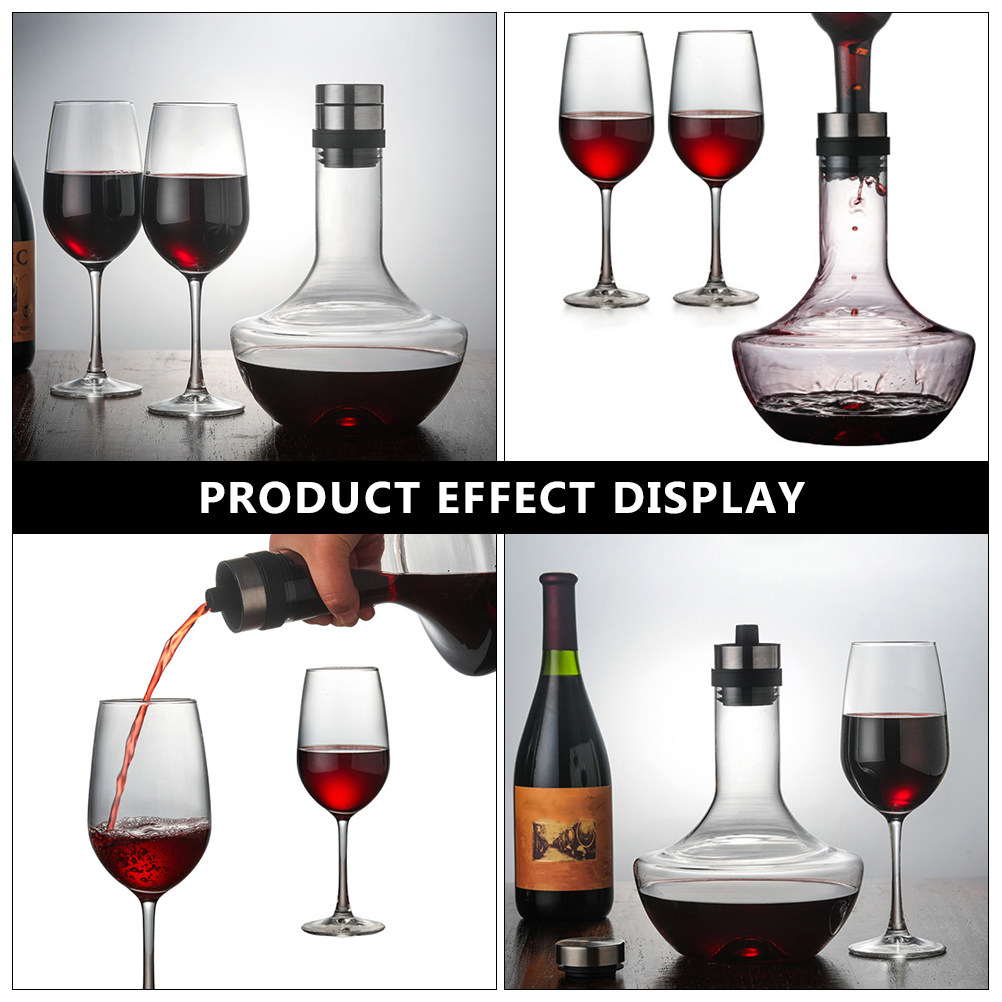 قطعة واحدة، ديكانتير نبيذ زجاج - مراجعة Wine Aerator Pour وسعره