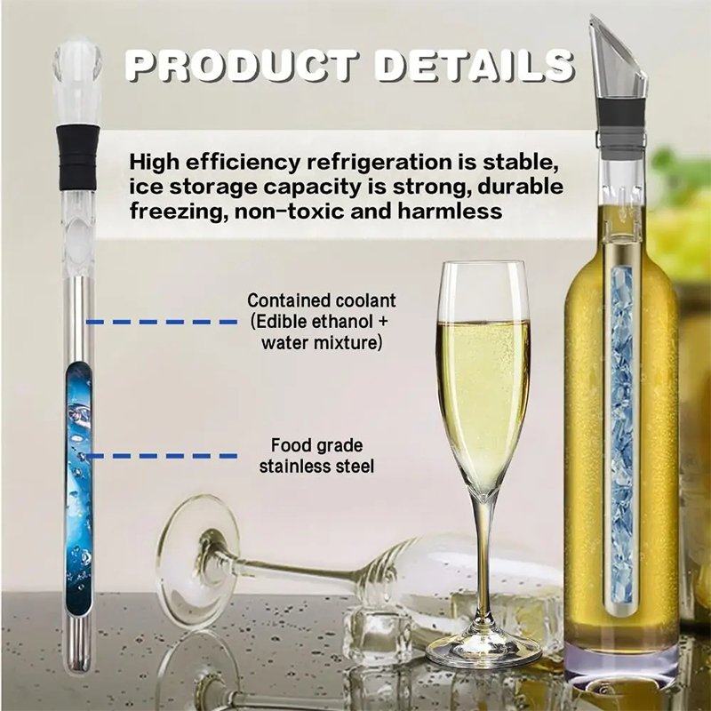 عصا تبريد النبيذ المصنوعة من ا - مراجعة Wine Aerator Pour وسعره