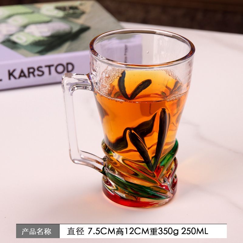 زجاج بيرة ملون ذو سعة كبيرة، ت - مراجعة Wine Draft Beer وسعره