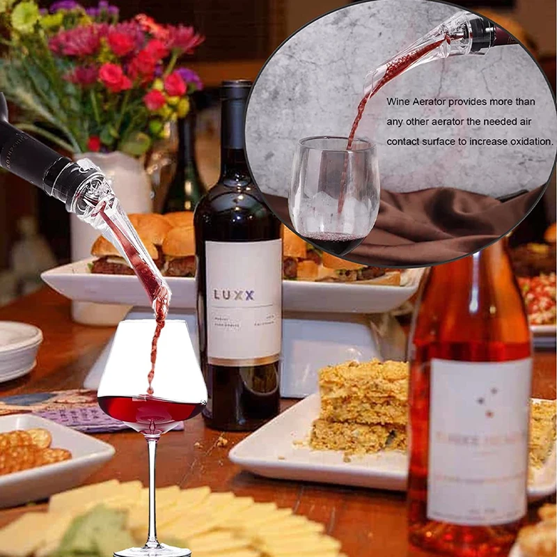 قطعة واحدة: مصفاة نبيذ سحرية،  - مراجعة Wine Aerator Pour وسعره